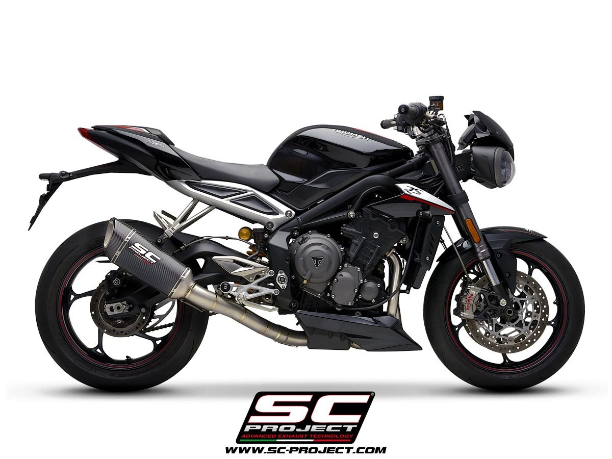 SCE167 | TRIUMPH | Street Triple 765 R/RS | 2020 - 2022 | SC Project |  SC1-R Carbon Full System
