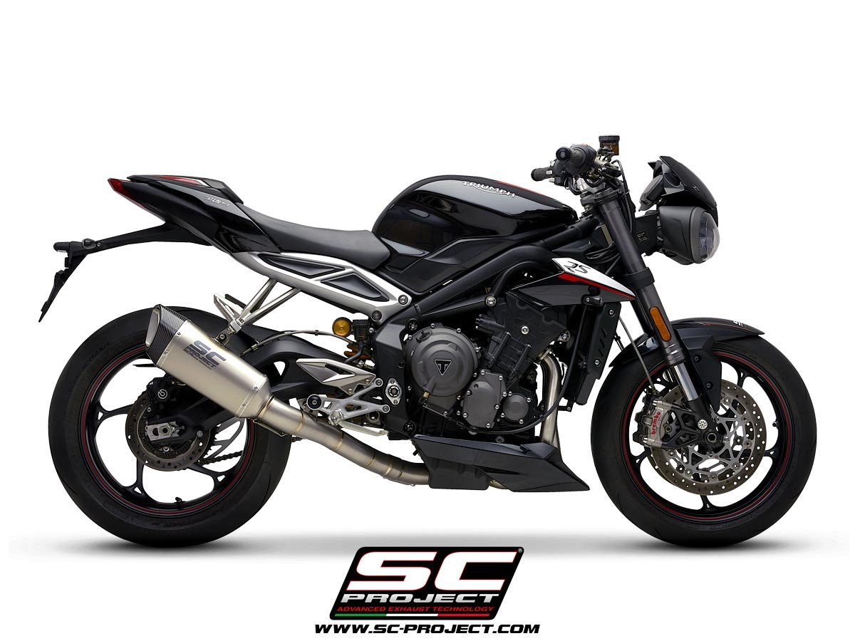 T18C-TCH90T | TRIUMPH | Street Triple 765 R/RS | 2020 - 2022 | SC Project |  SC1-R Titanium Full System