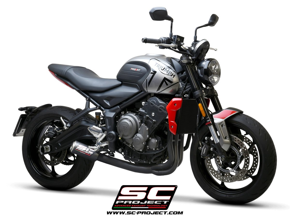 SCE190 | TRIUMPH | TRIDENT 660 | 2021 - 2023 | SC Project | TRIDENT 660 CR-T Muffler