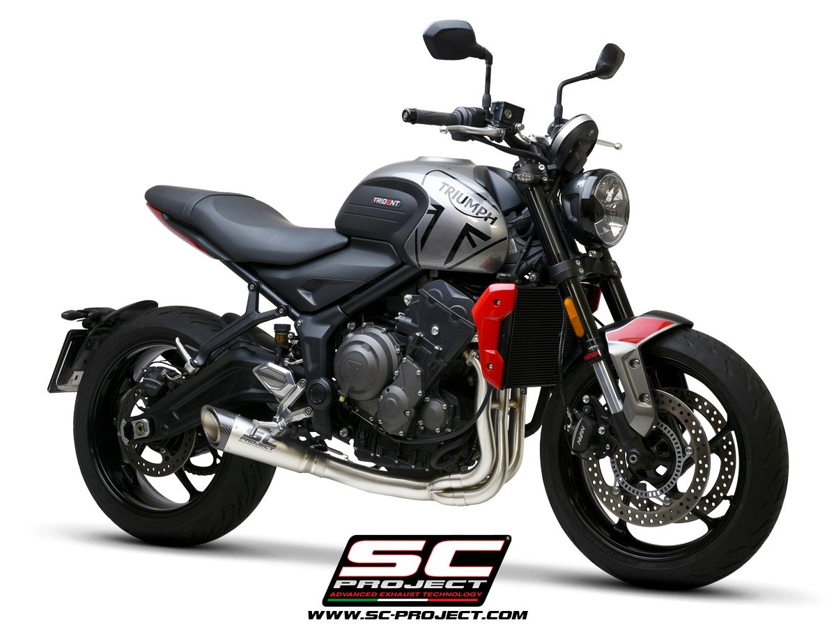 SCE187 | TRIUMPH | TRIDENT 660 | 2021 - 2023 | SC Project | TRIDENT 660 S1 muffler - Image 3