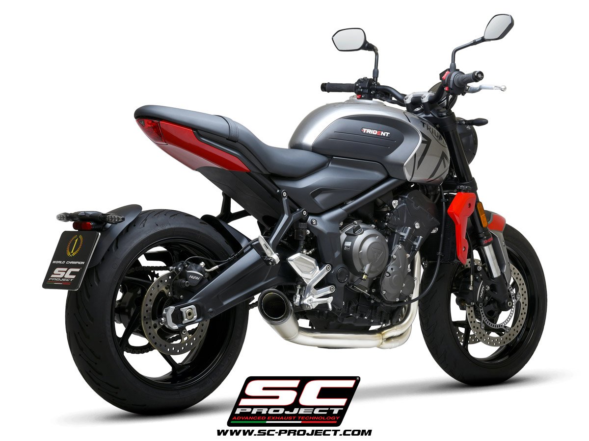 SCE187 | TRIUMPH | TRIDENT 660 | 2021 - 2023 | SC Project | TRIDENT 660 S1 muffler - Image 2