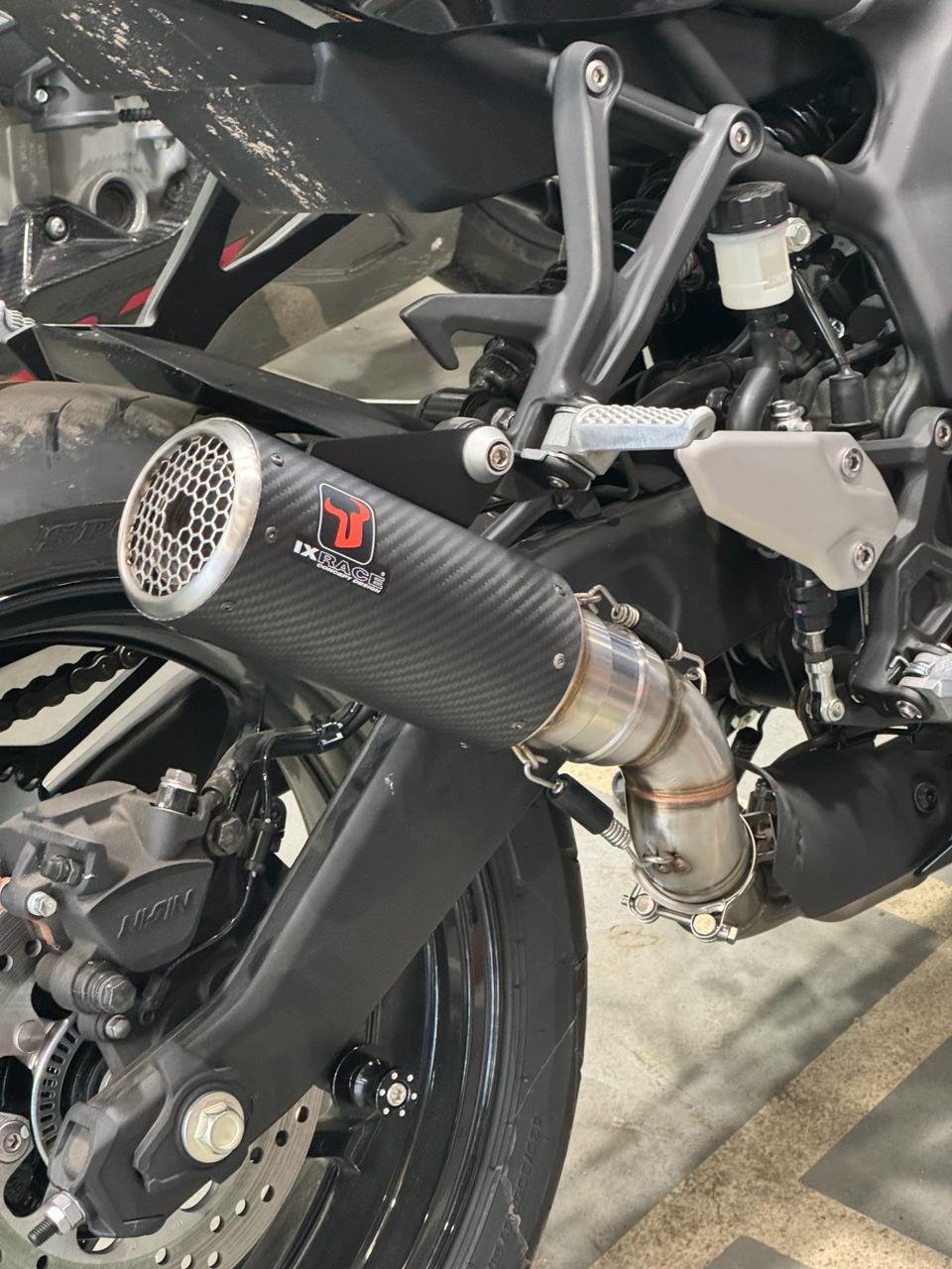 BLK-11156 | Kawasaki | NINJA ZX-4 R / RR | 2023 - 2024 | Ixil | DC1 EXHAUST