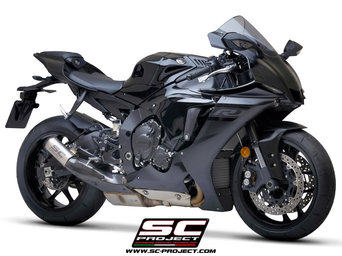 SCE124 | YAMAHA | YZF R1 - R1M | 2020 - 2023 | SC Project | CR-T Titanium Muffler - Image 6
