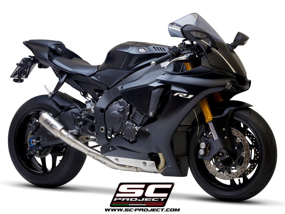 SCE131 | YAMAHA | YZF R1 - R1M | 2020 - 2023 | SC Project | CR-T Titanium Muffler - Image 6