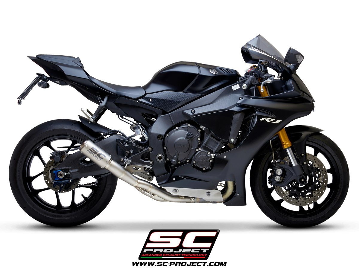 SCE131 | YAMAHA | YZF R1 - R1M | 2020 - 2023 | SC Project | CR-T Titanium Muffler