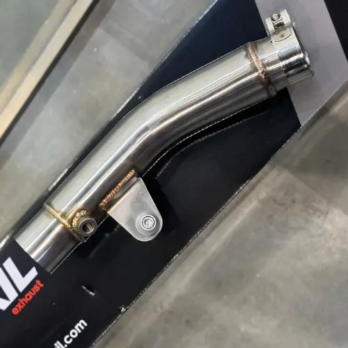 BLK-16608 | Kawasaki | ZX-6R | 2024 | Ixil | Decat Mid Pipe Stainless Steel
