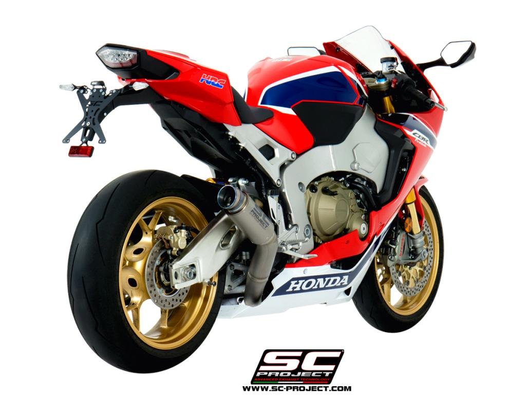 SCE207 | HONDA | CBR1000RR - SP - SP2 | 2017 - 2019 | SC Project | GP70-R Titanium Muffler - Image 2