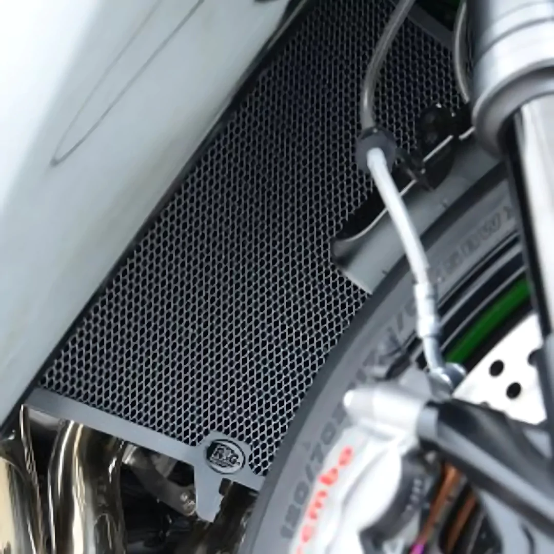 RAD0189BK | Kawasaki | H2 | R&G | Pro Radiator Guard