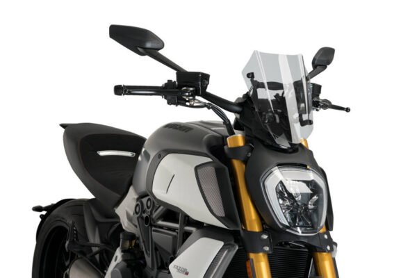BLK-15556 | DUCATI | DIAVEL 1260 S | 2019 - 2021 | PuiG | WINDSCREEN